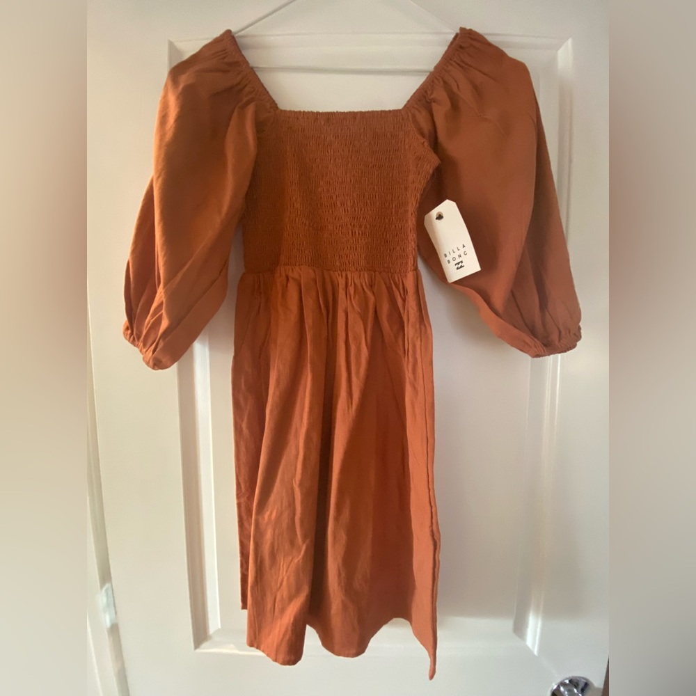 Billabong Orange Dress Sz. S